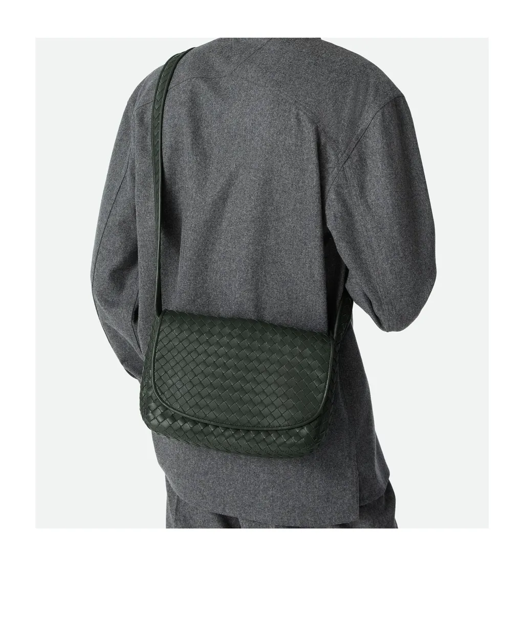 Bottega Veneta Veneto Flap Messenger Bag