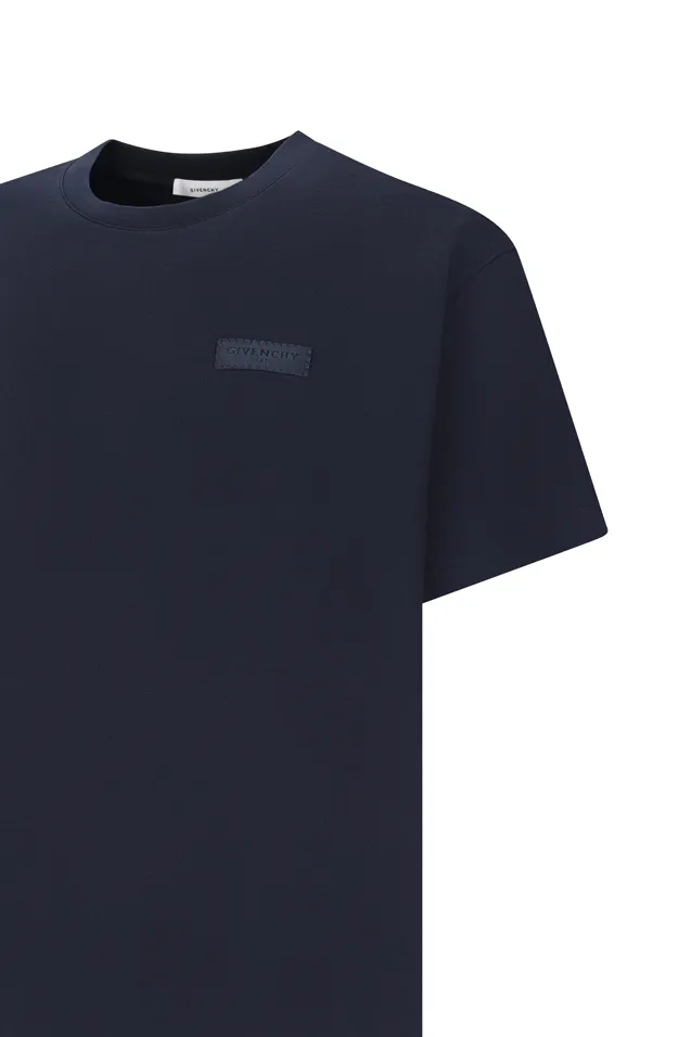 Givenchy Logo Patch Crewneck T-Shirt