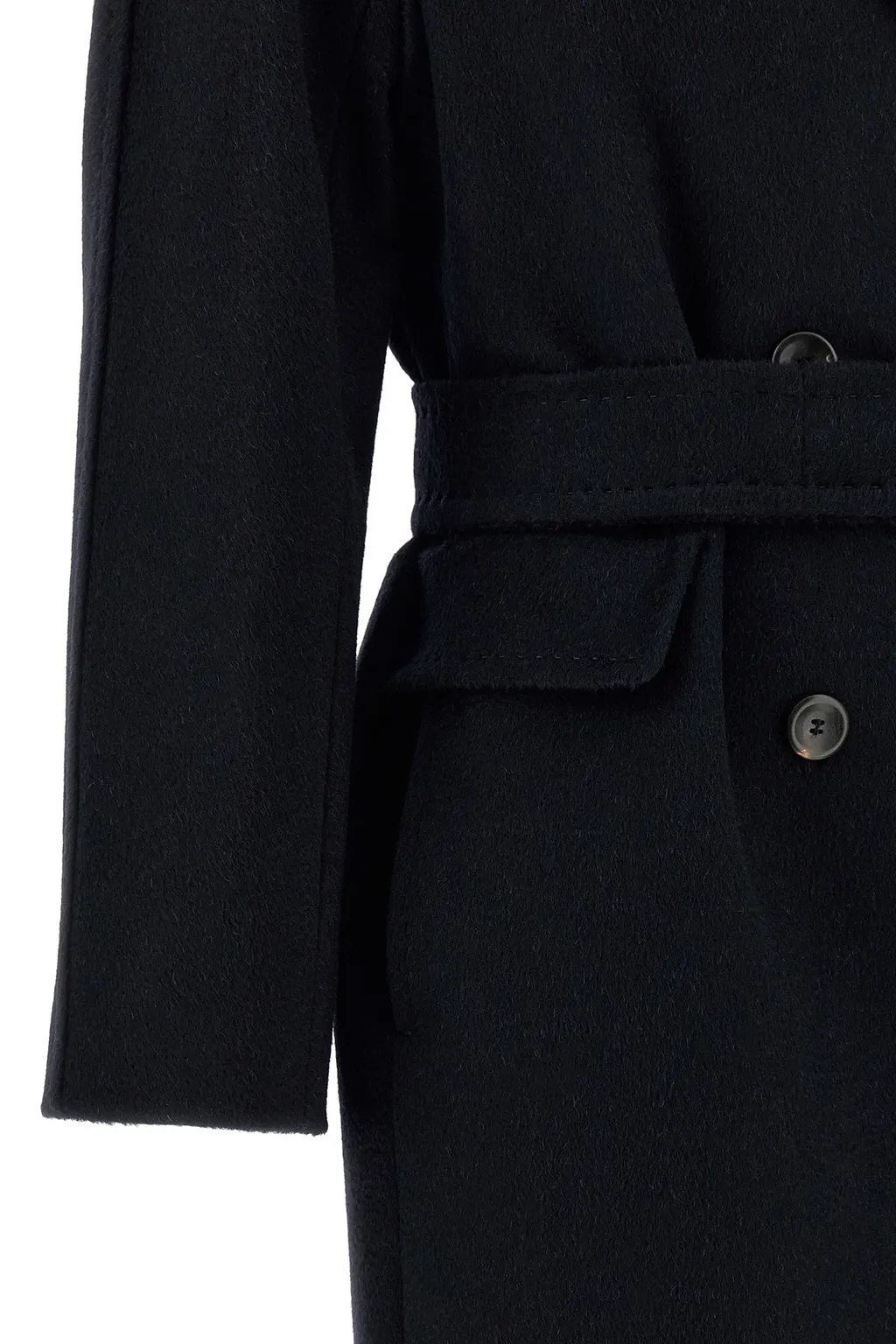 Max Mara Studio Panteon Double-Breasted Coat