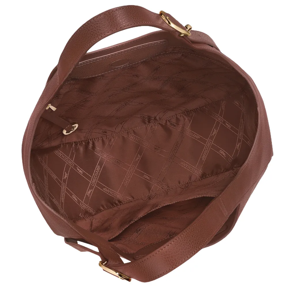 Le Foulonné Xl Grained-Leather Tote Bag