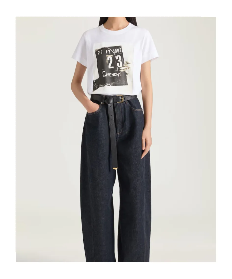 Givenchy Graphic Printed Crewneck T-Shirt