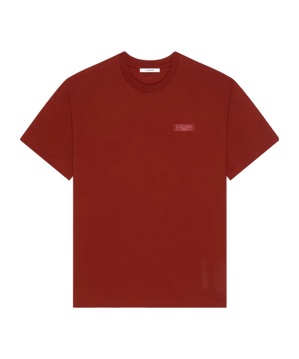 Givenchy Logo Patch Crewneck T-Shirt