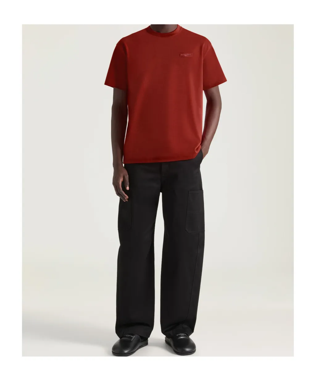 Givenchy Logo Patch Crewneck T-Shirt