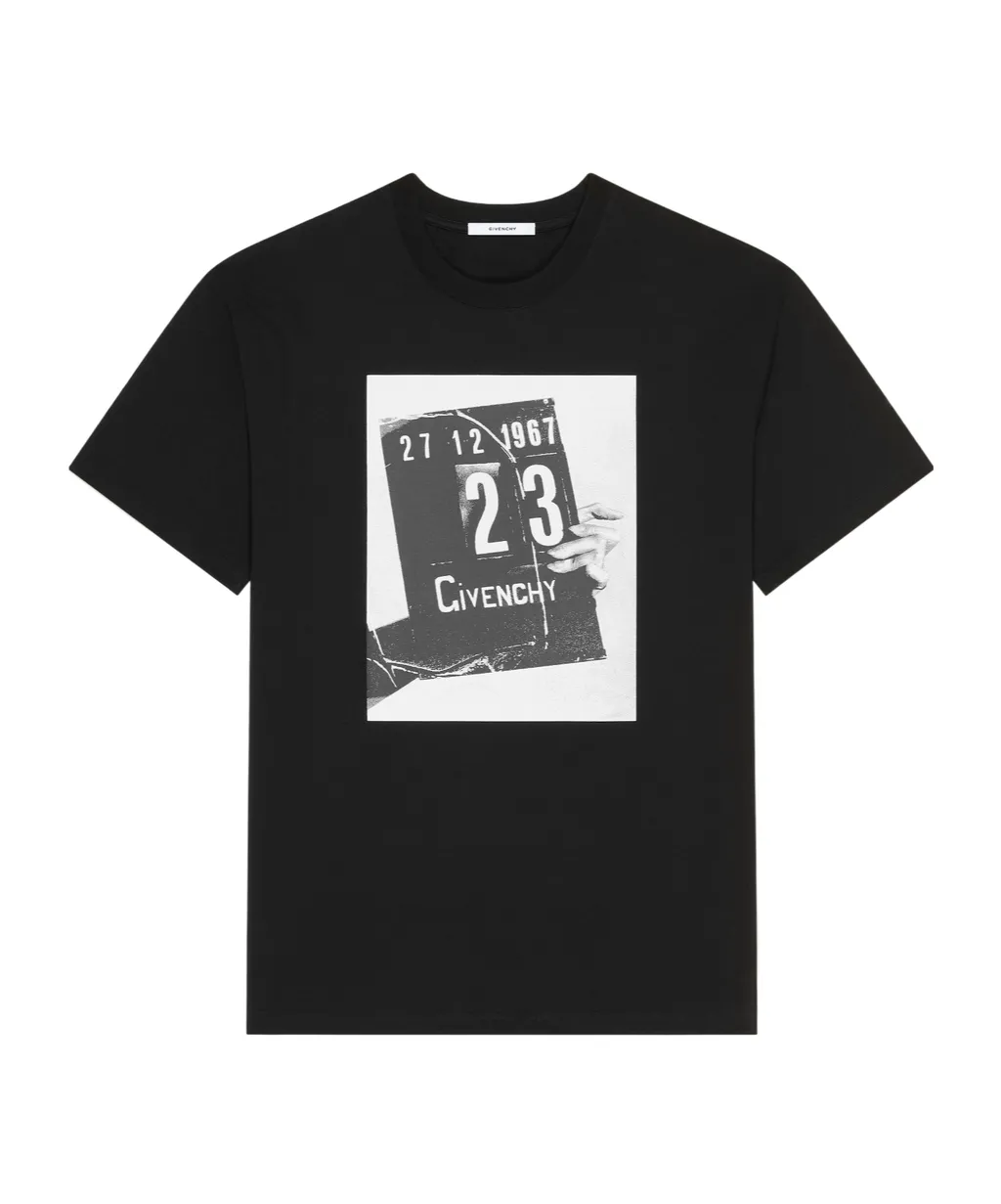 Givenchy Graphic Printed Crewneck T-Shirt