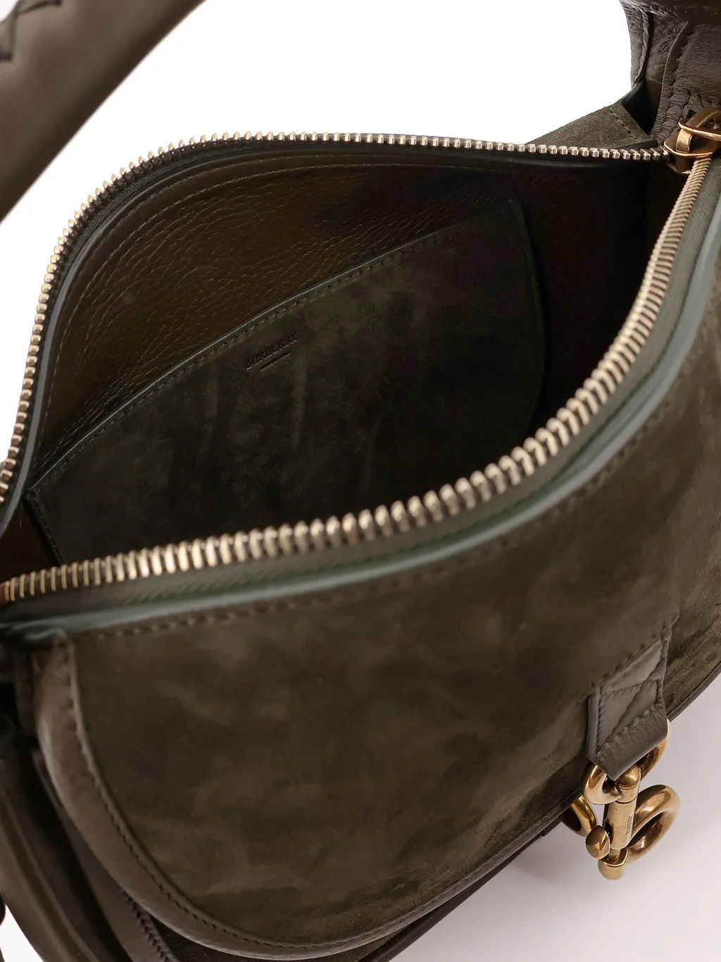 Burberry Clip Foldover-Top Small Tote Bag