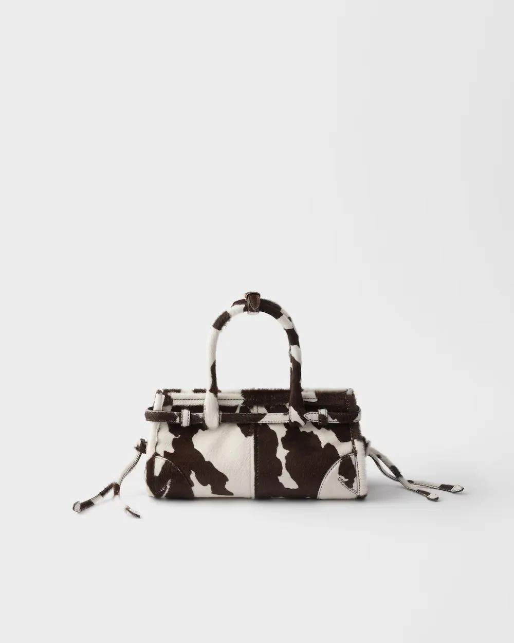 Prada Bonnie Mini Printed Leather Handbag