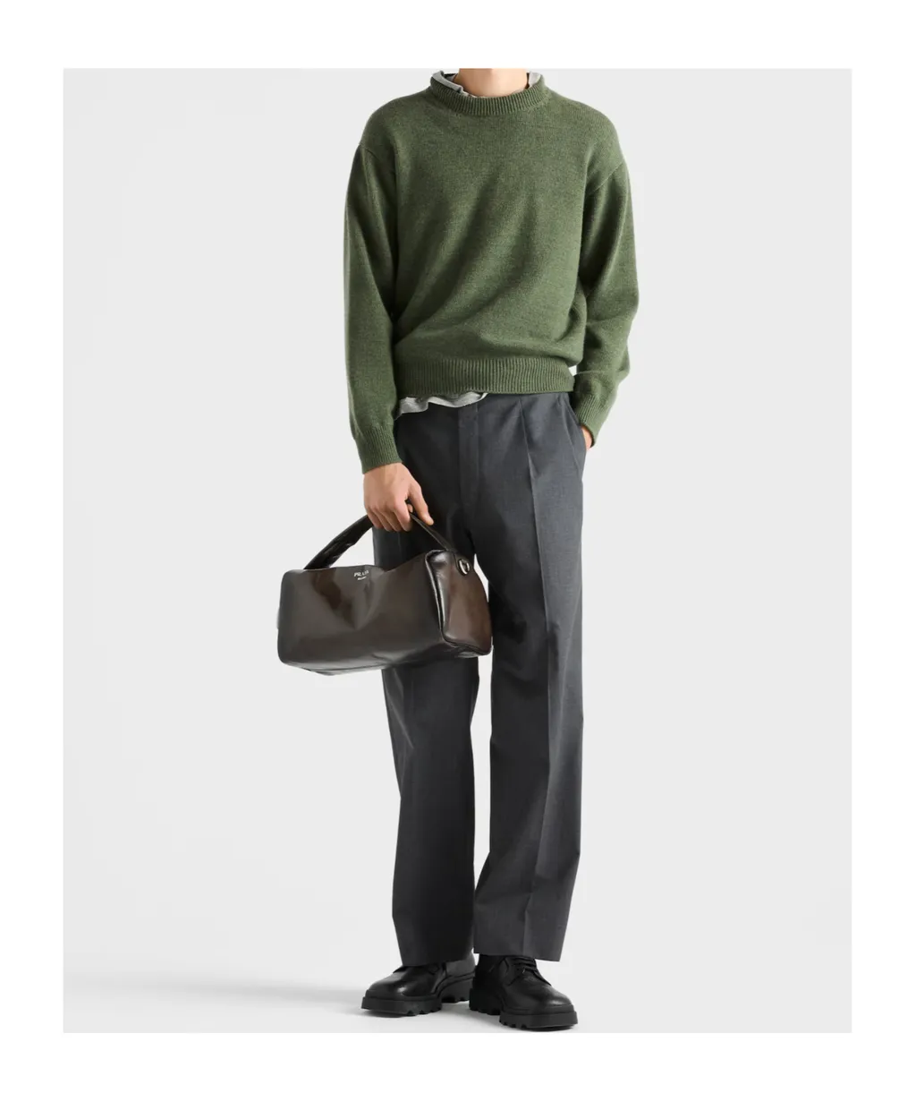 Prada Long-Sleeved Crewneck Jumper