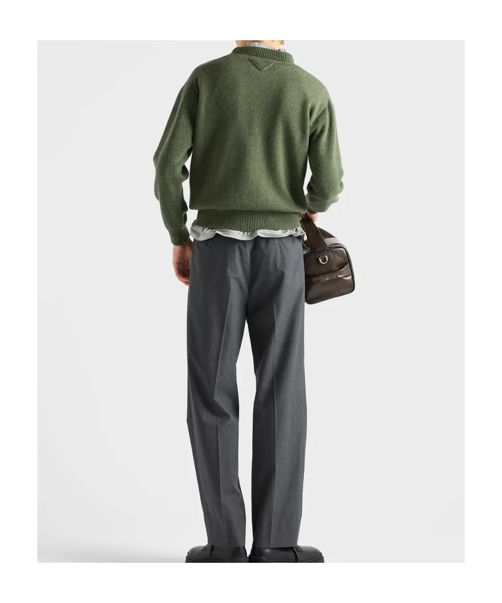 Prada Long-Sleeved Crewneck Jumper