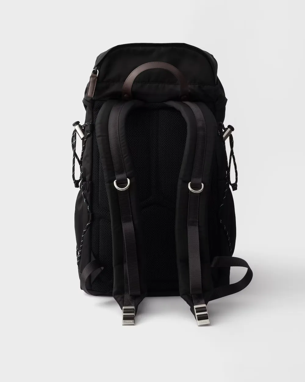 Prada Speedrock Re-Nylon And Leather Backpack