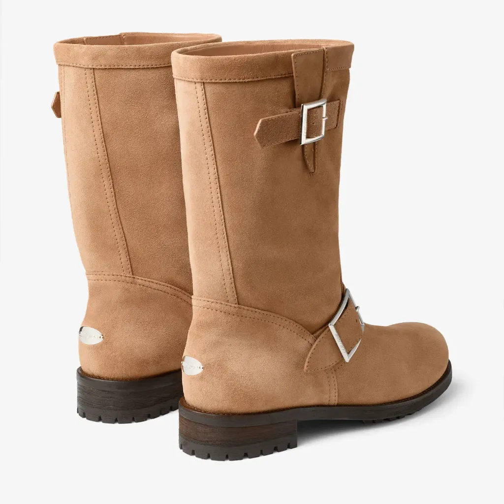 Biker Mid Ankle Boots