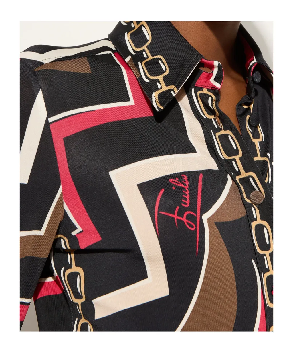 Istrice-Print Shirt