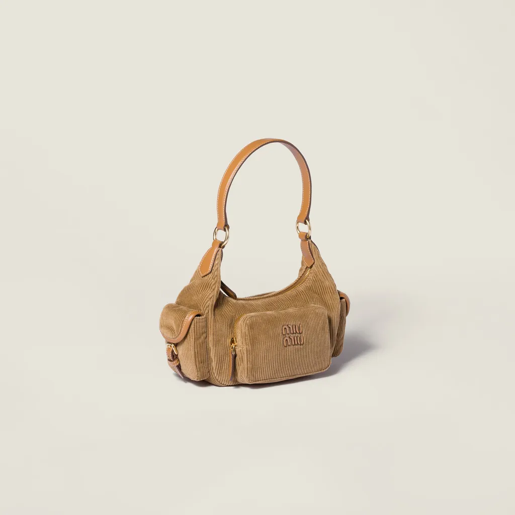 Corduroy Pocket Bag