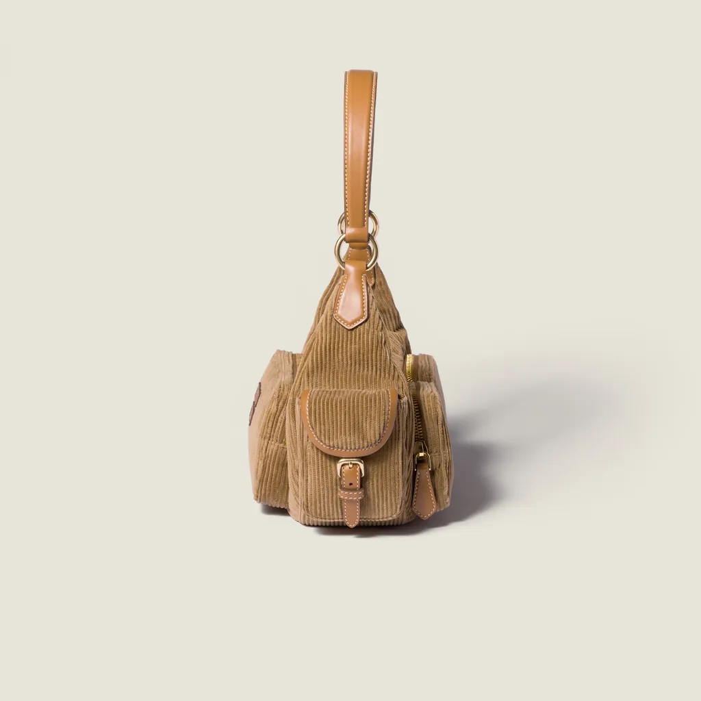 Corduroy Pocket Bag