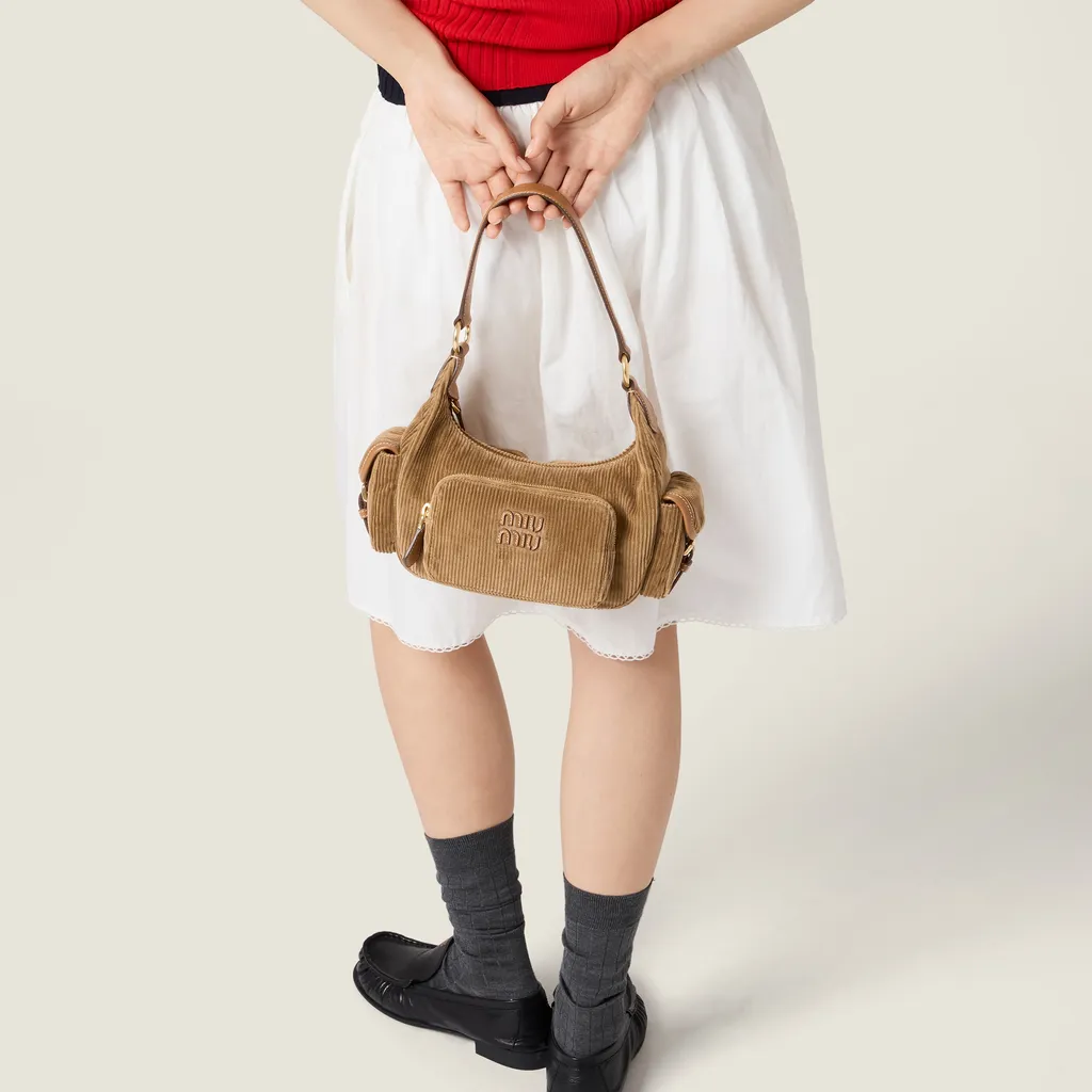 Corduroy Pocket Bag