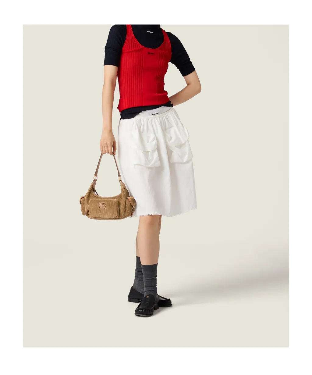 Corduroy Pocket Bag