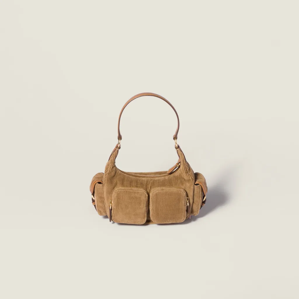Corduroy Pocket Bag