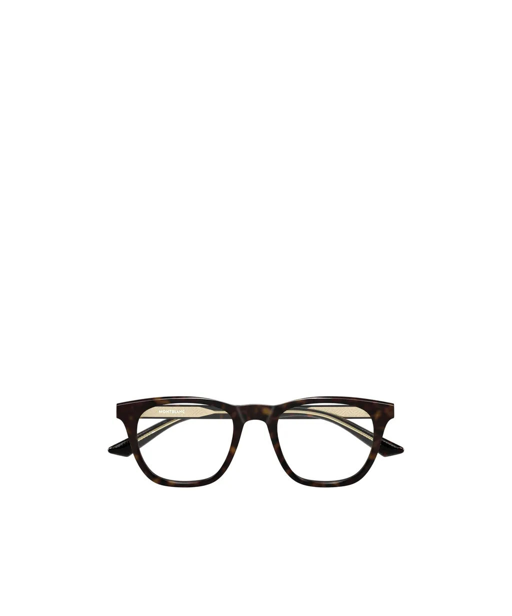 Montblanc Eyewear Square Frame Glasses