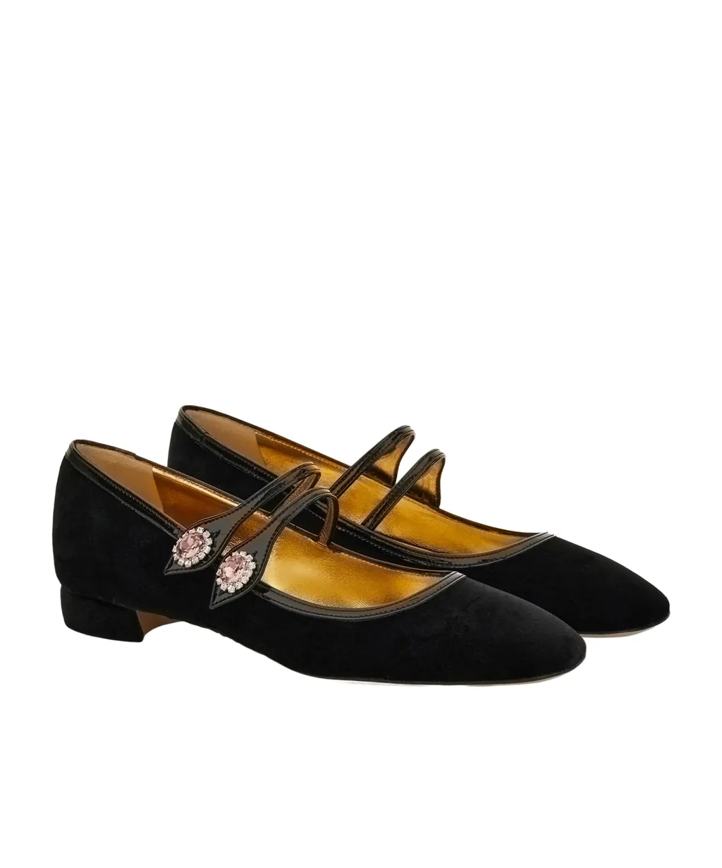 Ferragamo Embellished Mary Jane Shoes