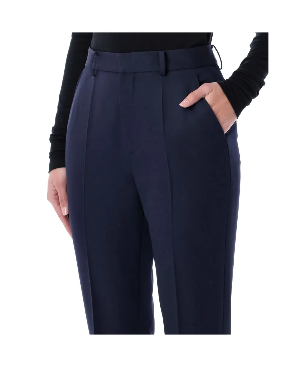 Ralph Lauren Collection Wrigley Grain De Poudre Pants