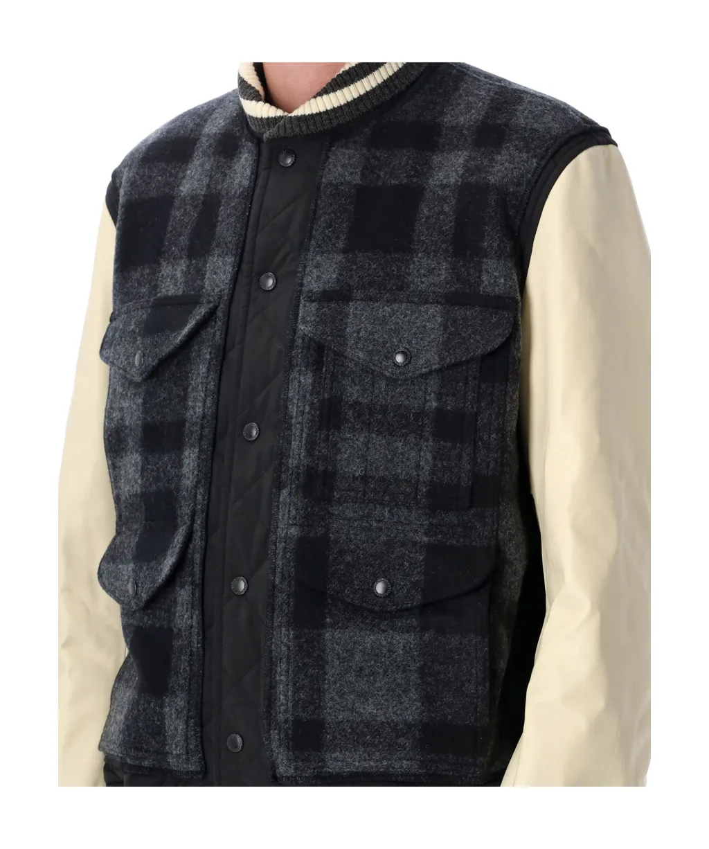 Junya Watanabe Checked Panelled Jacket