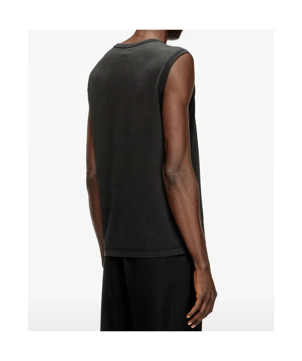 Diesel T-Bisco-Iod Metallic Oval D Tank Top