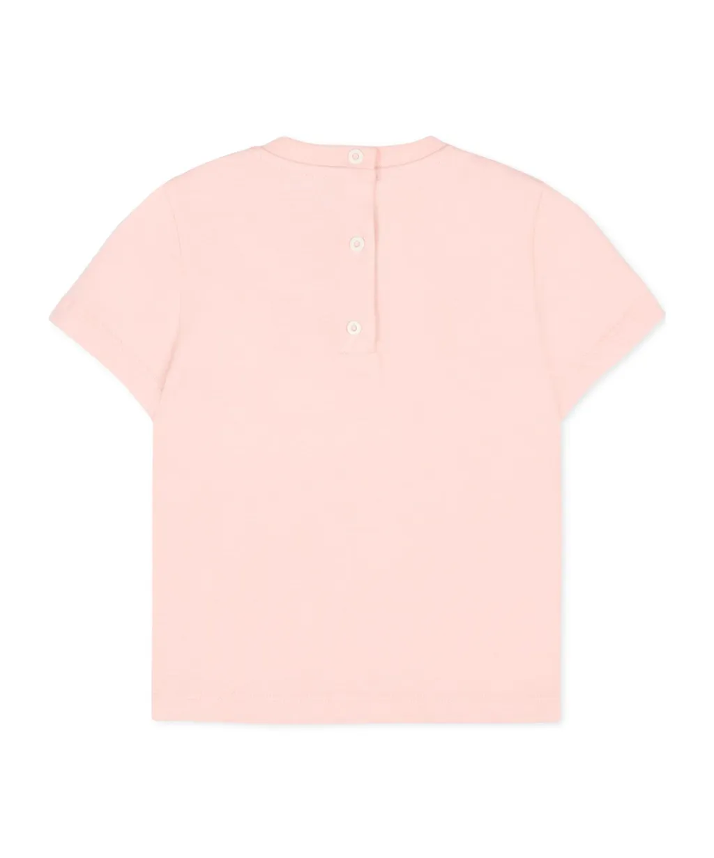 Fendi Kids Logo-Embossed Crewneck T-Shirt