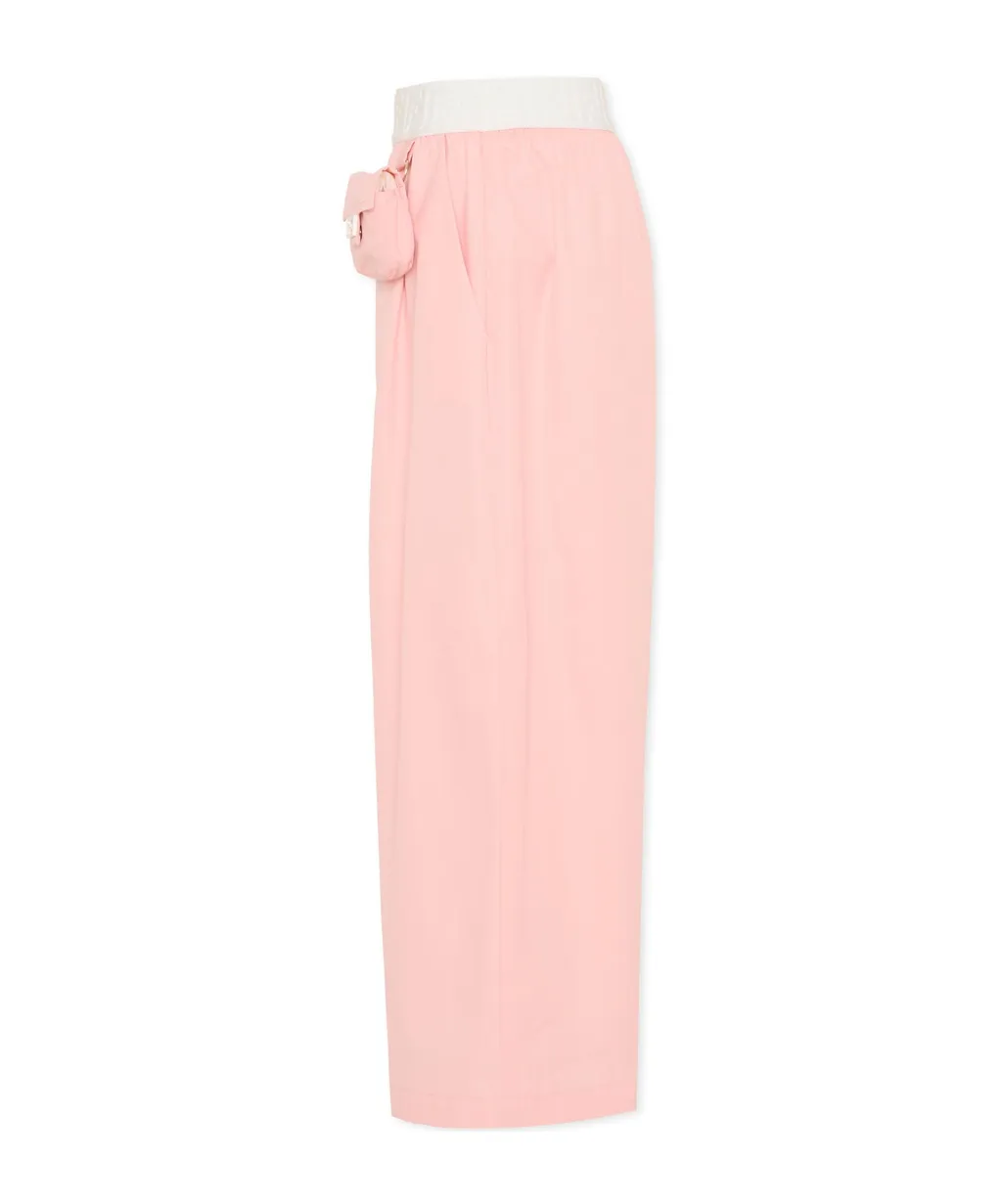 Pink Shorts For Girl With Baguette