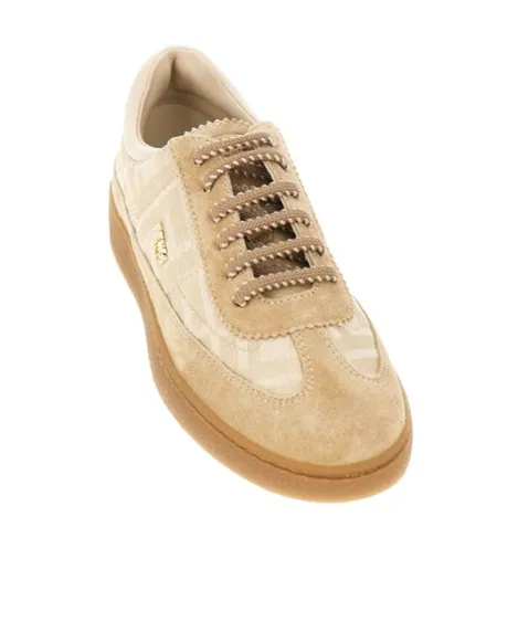 Fendi Kids Monogram Low-Top Sneakers