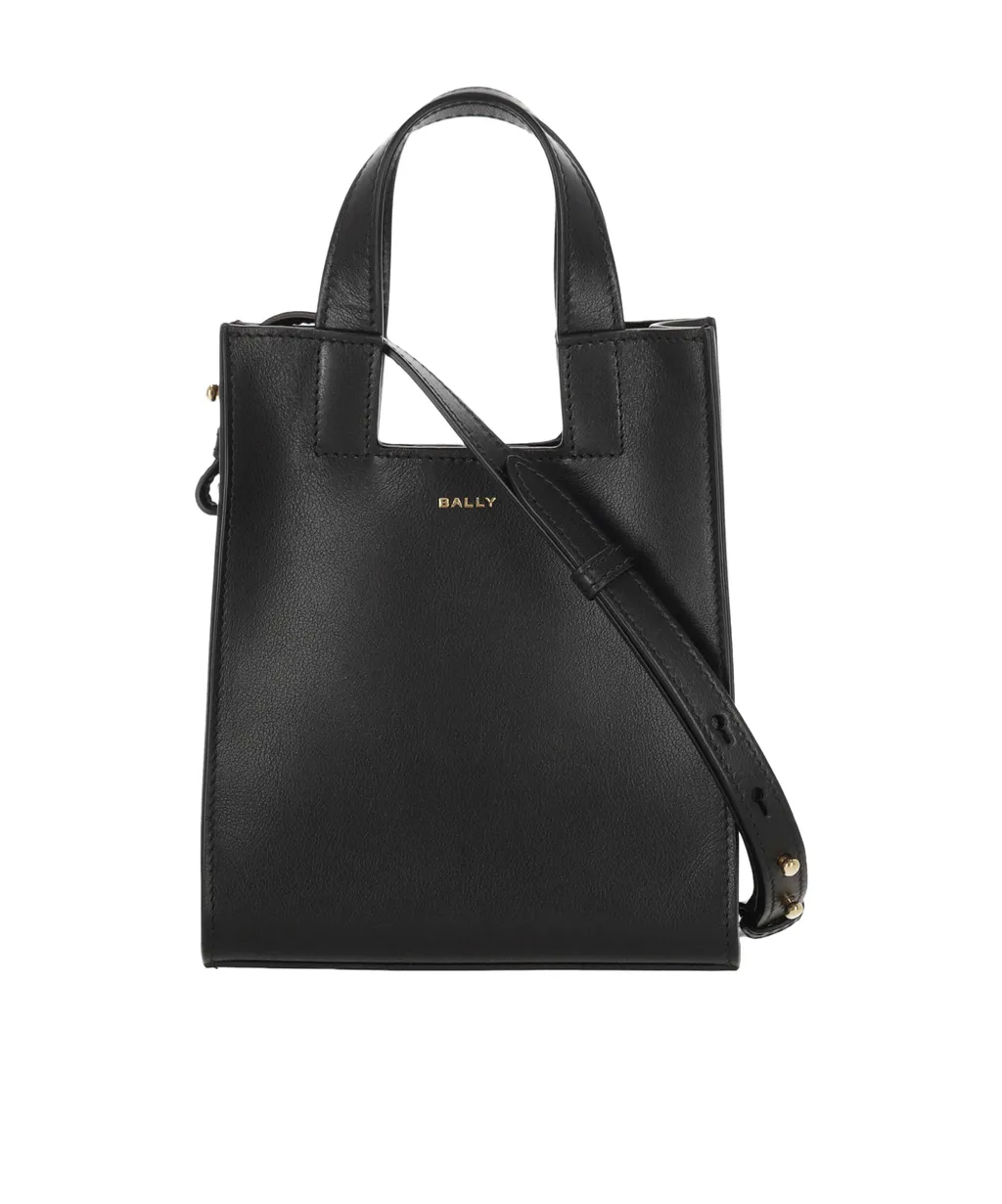 Bally Logo Detailed Tote Bag