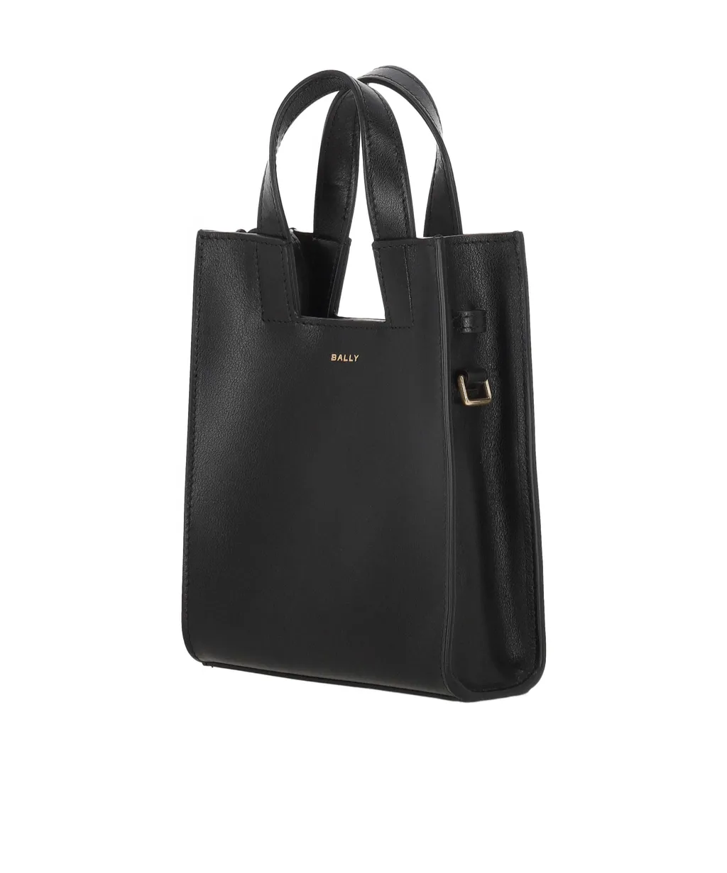 Bally Logo Detailed Tote Bag