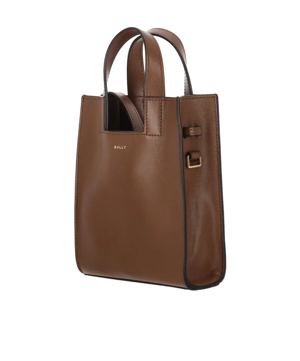 Bally Logo Detailed Tote Bag