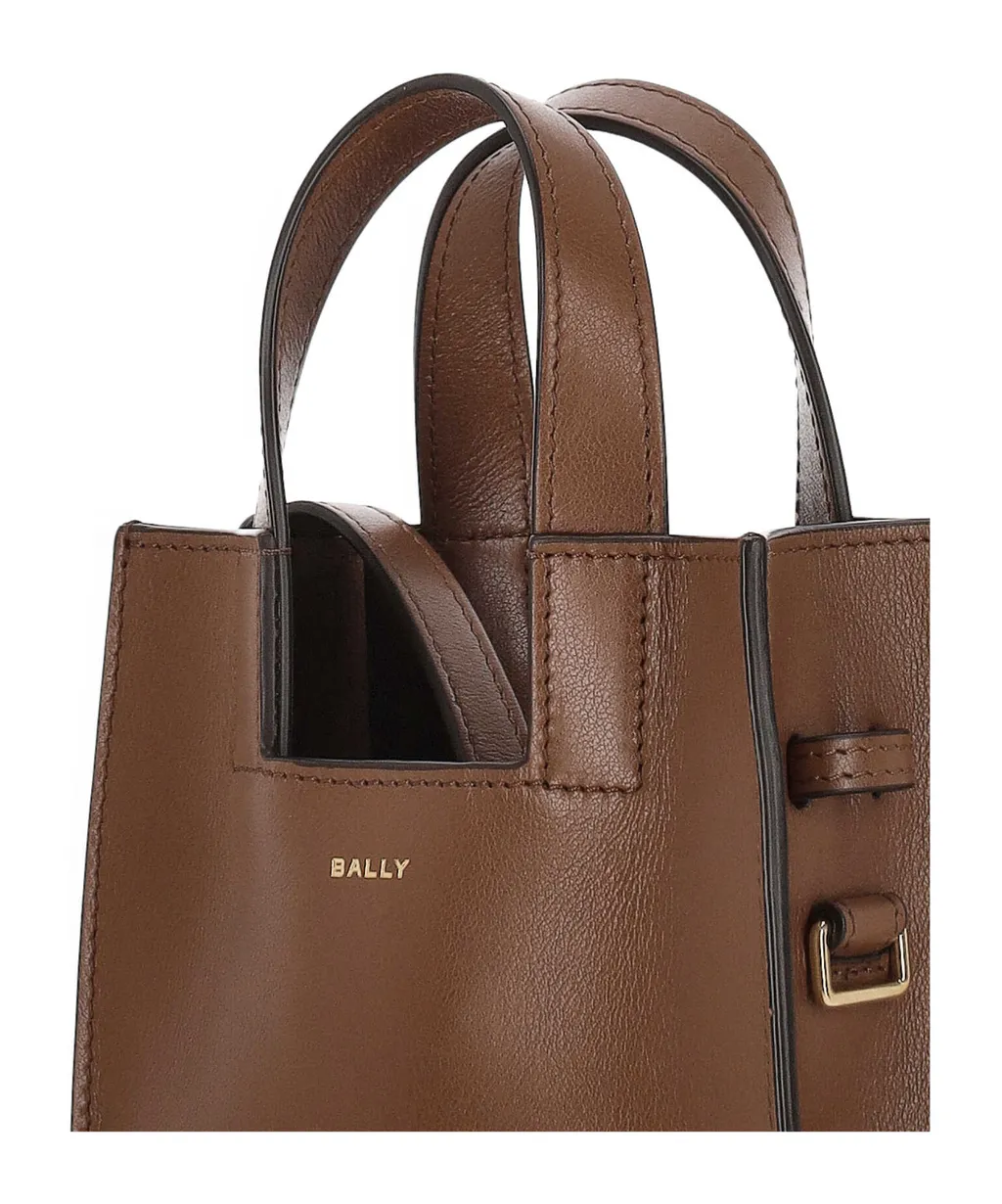 Bally Logo Detailed Tote Bag