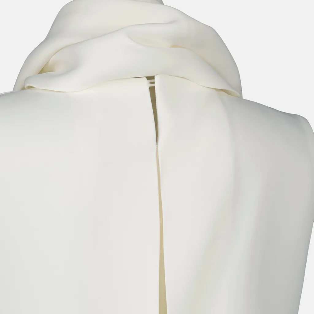 Khaite Wrap Detailed Sleeveless Top