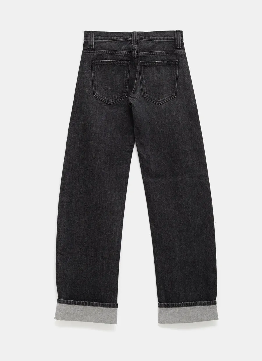 Khaite Wide-Leg Jeans