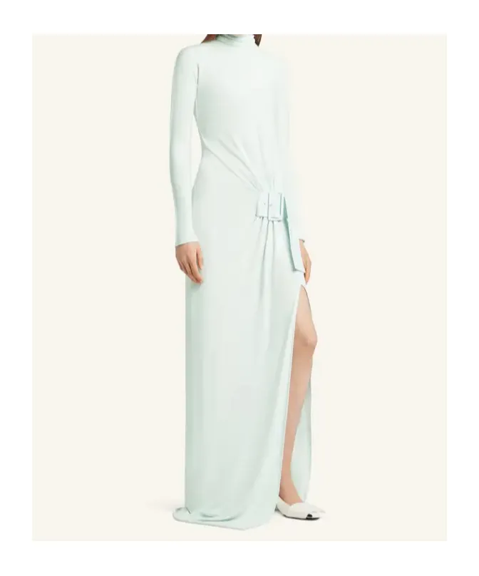 Buckled Long Dress