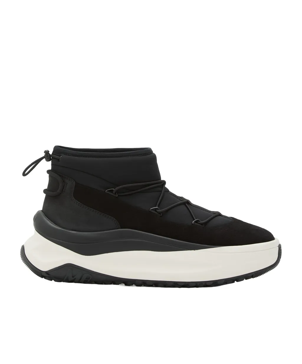 Lace-Up Platform Hi-Tops Sneakers