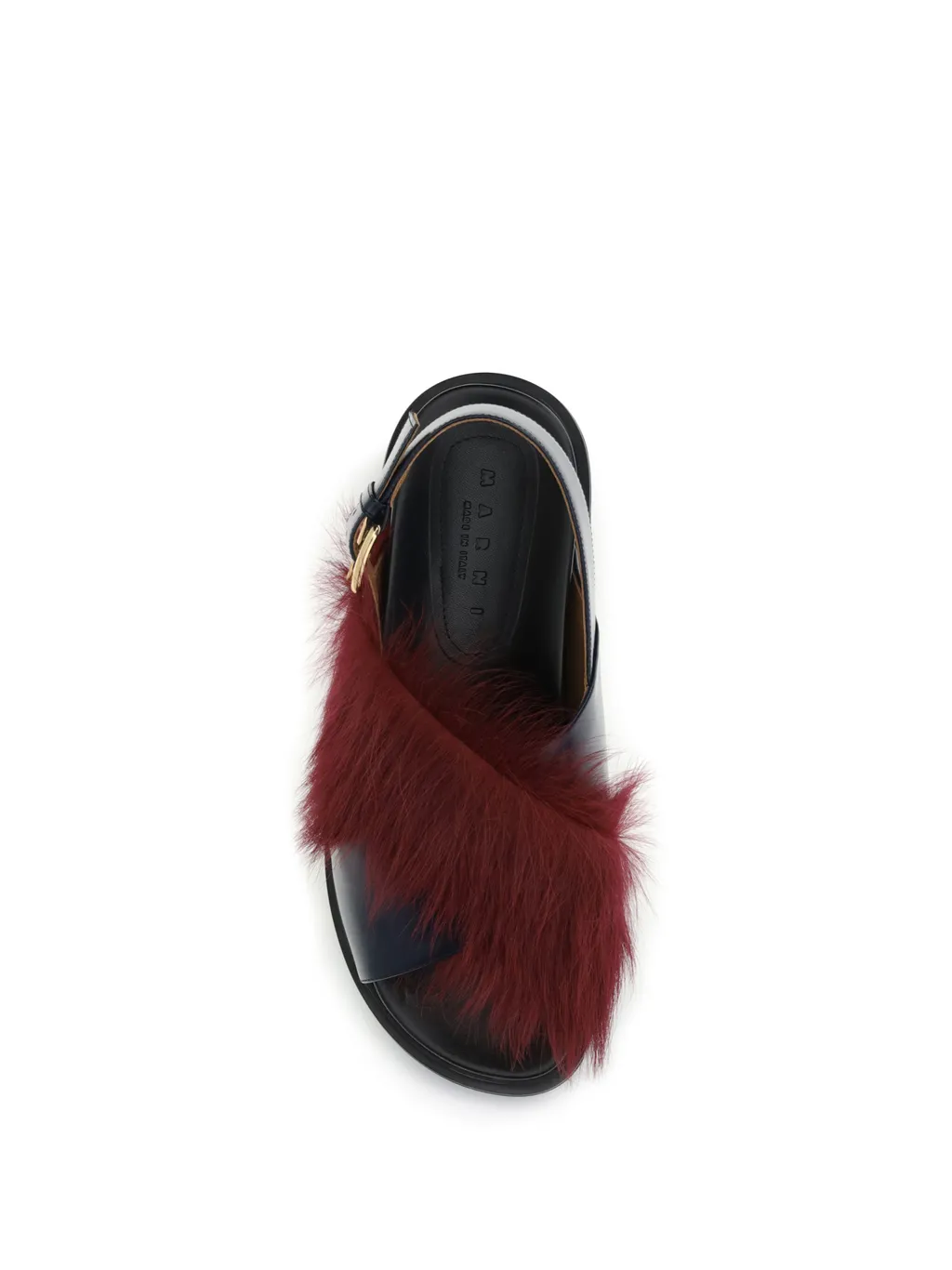 Marni Crossover Strap Fussbett Sandals