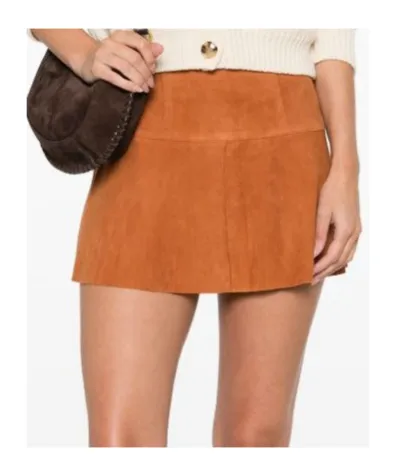 Back Zipper Skirt