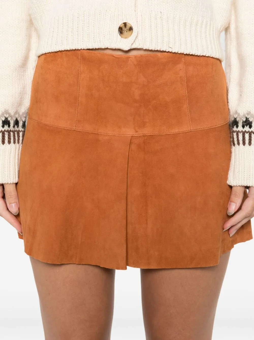 Back Zipper Skirt