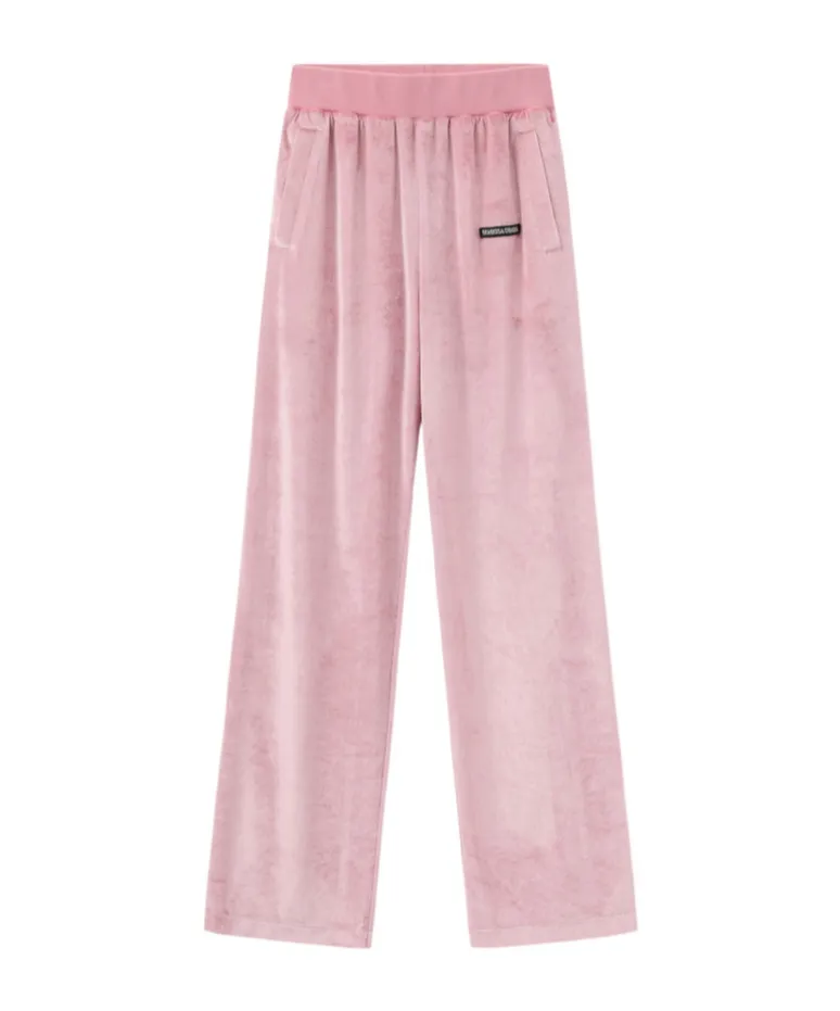 Elastic Waist Casual Pants