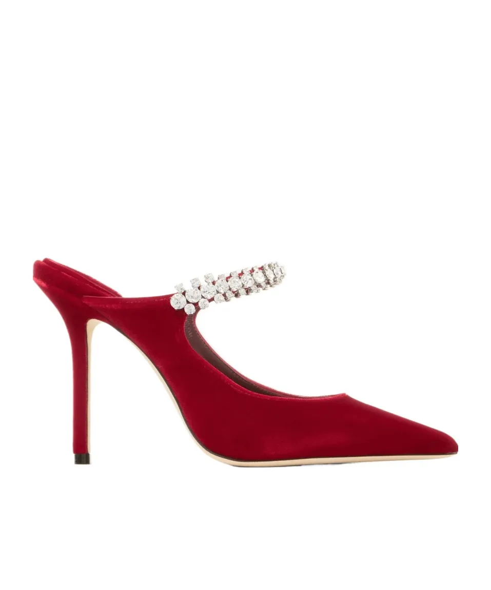Pointed-Toe High-Heeled Sandals