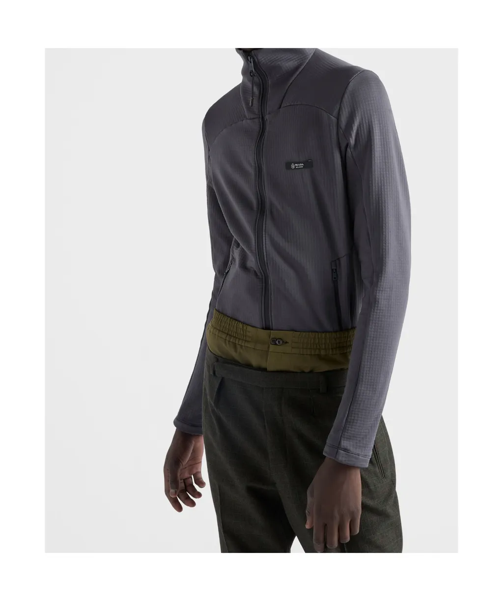 Technical Fabric Blouson Jacket