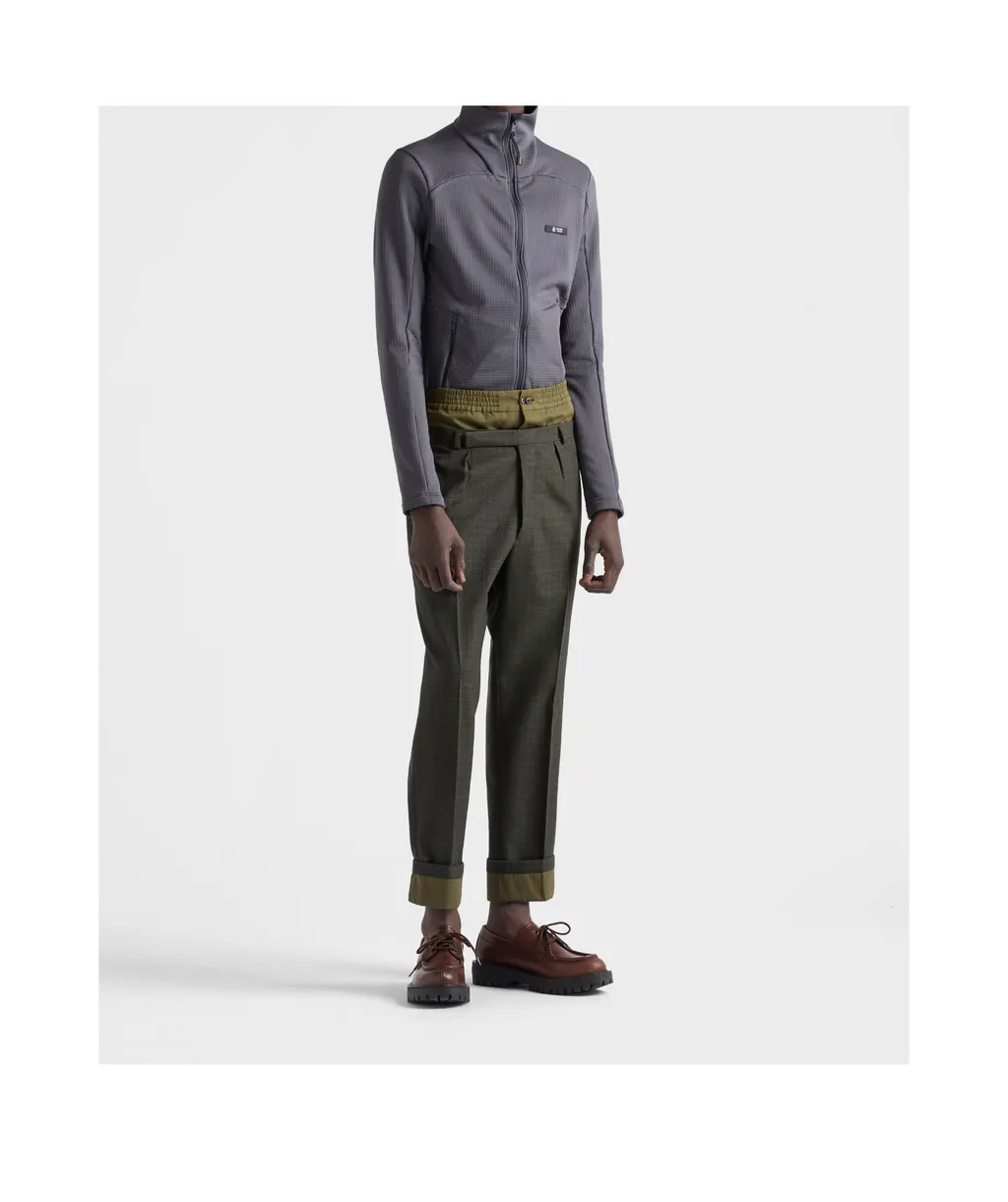 Technical Fabric Blouson Jacket