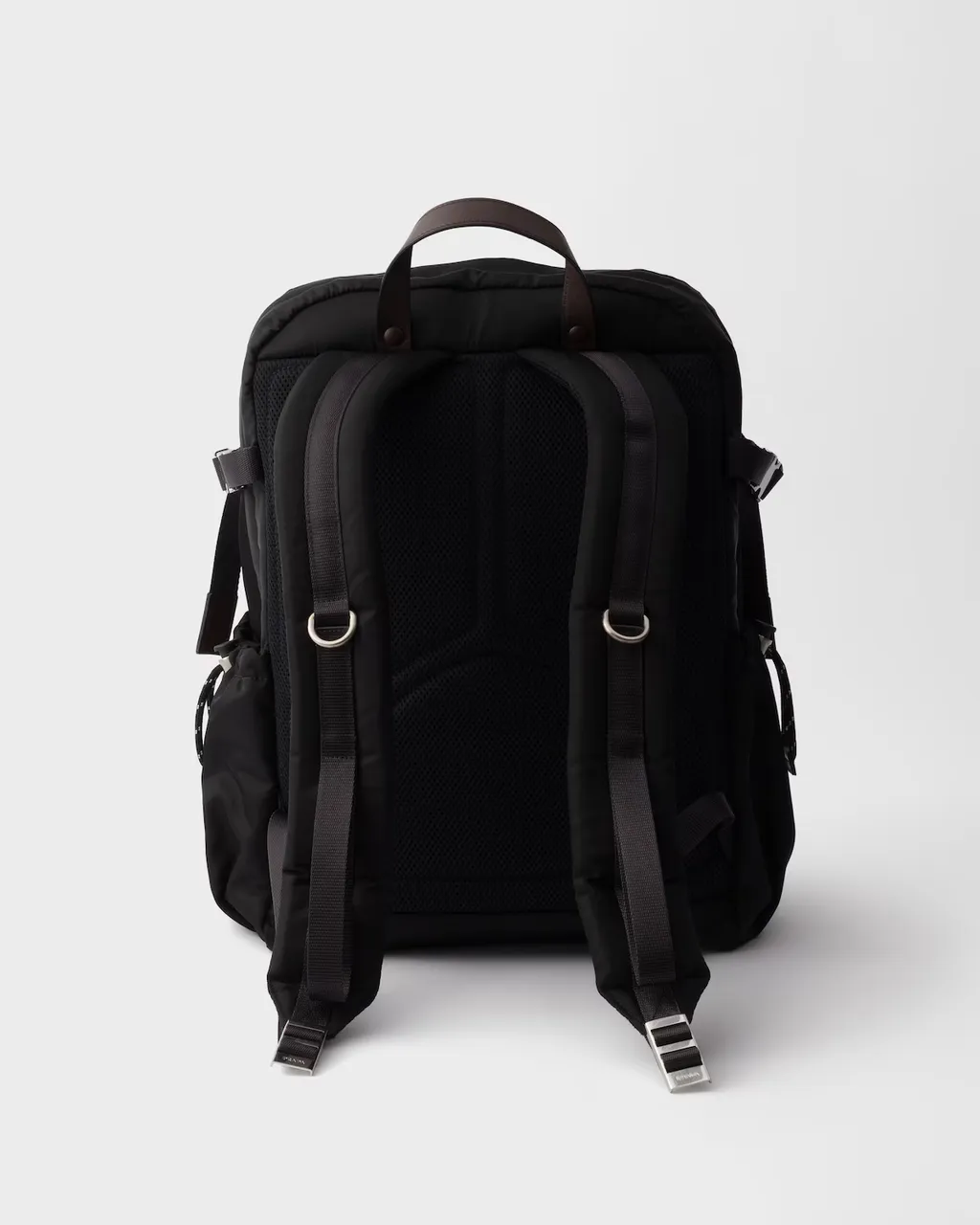 Prada Speedrock Re-Nylon And Leather Backpack