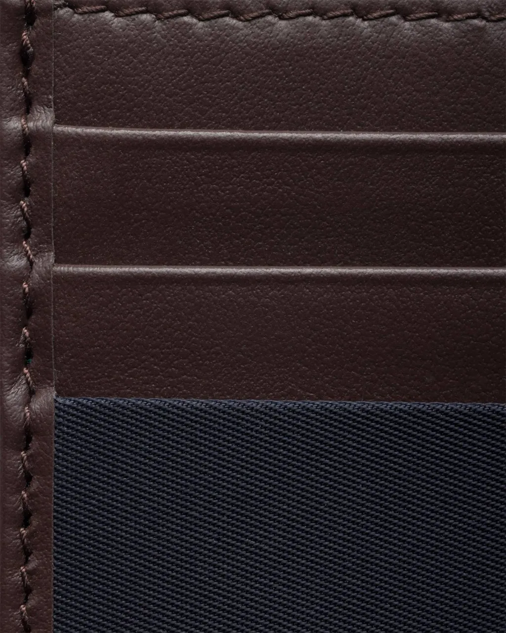 Prada Triangle-Logo Two-Toned Cardholder