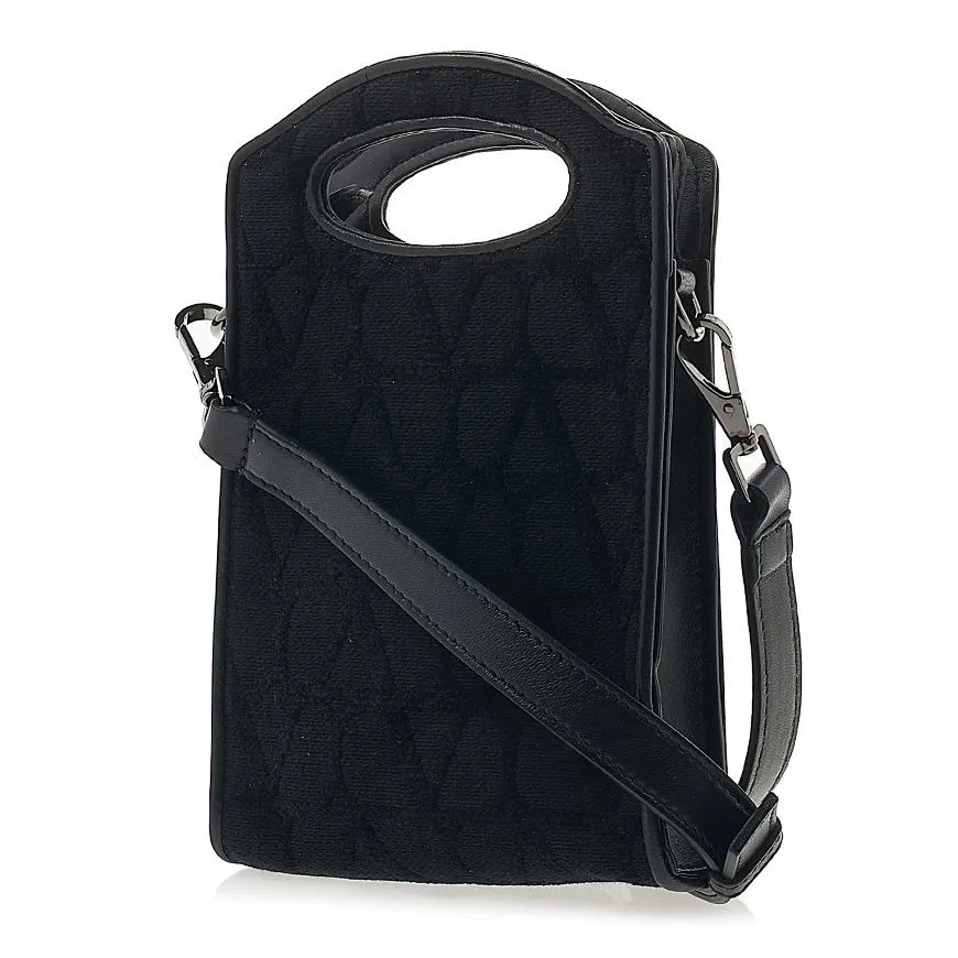Twill Pattern Shoulder Bag