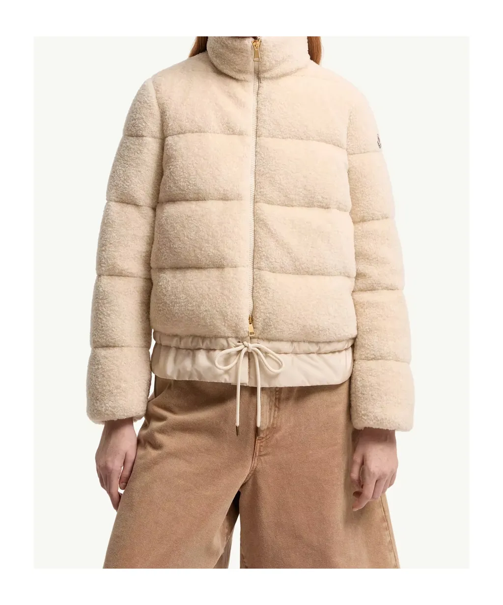 Moncler Cedre Teddy Short Puffer Jacket