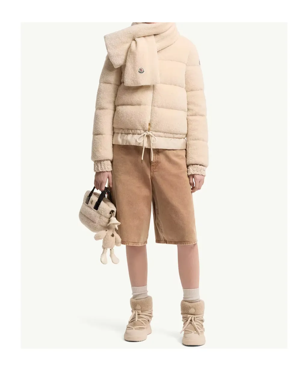 Moncler Cedre Teddy Short Puffer Jacket