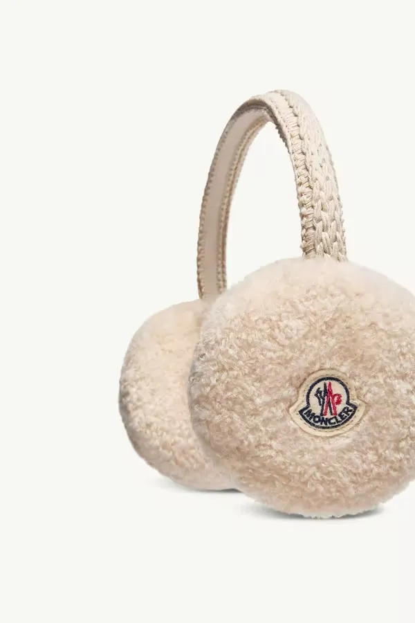 Moncler Logo Patch Earmuffs