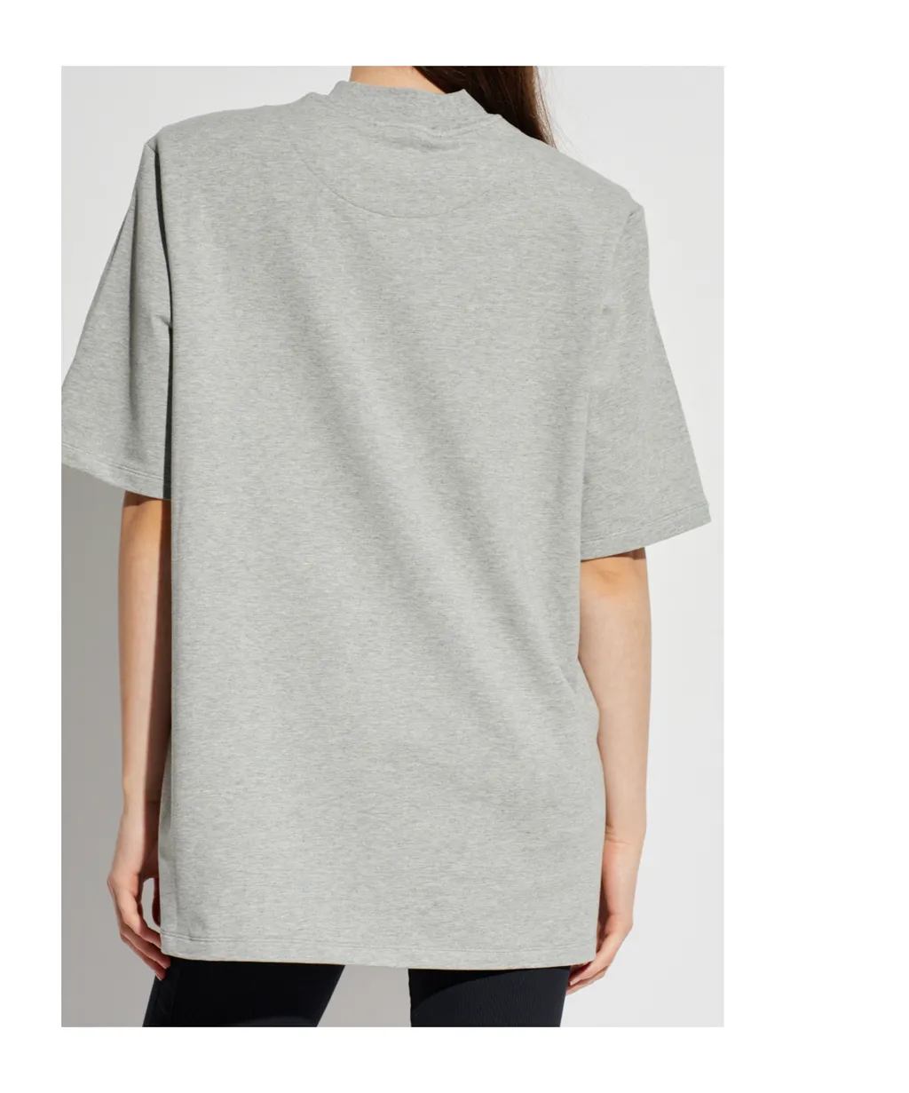 The Attico Logo Embroidered Oversized T-Shirt